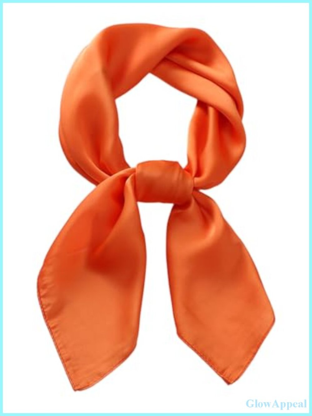 Silk-like 100% Polyester Square Scarf for Women - Soft & Smooth Fashion Scarf,